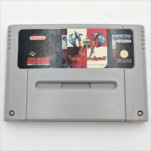 Weaponlord - Cartridge - SNES Game (NOE) (ENG) (B Grade) (Used)